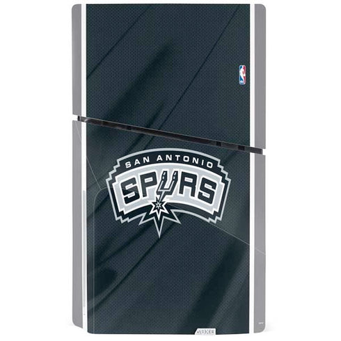 NBA San Antonio Spurs PS5 Slim Disk Bundle Skin