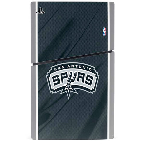 NBA San Antonio Spurs PS5 Slim Disk Console Skin