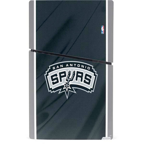 NBA San Antonio Spurs PS5 Slim Digital Edition Bundle Skin