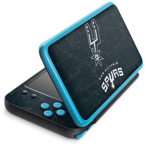 NBA San Antonio Spurs Secondary Logo Nintendo 2DS XL (2017) Skin