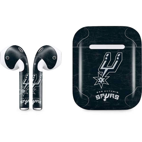 NBA San Antonio Spurs Secondary Logo Apple AirPods Skin