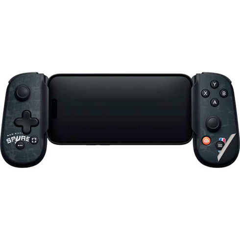 NBA San Antonio Spurs Secondary Logo Backbone One for iPhone Game Controller Skin