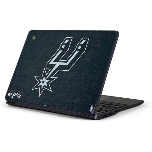 NBA San Antonio Spurs Secondary Logo Samsung Chromebook Skin