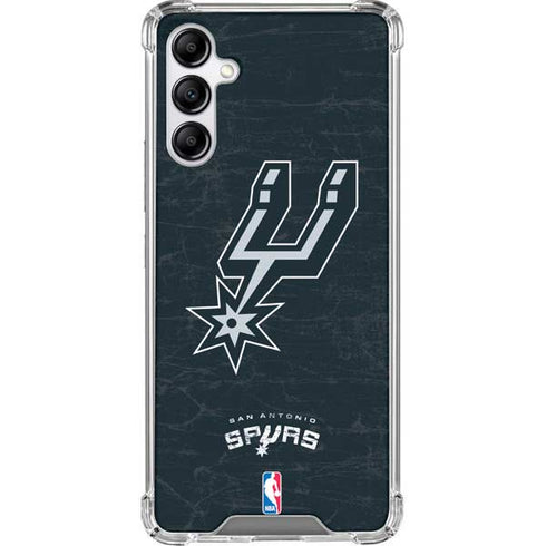 NBA San Antonio Spurs Secondary Logo Galaxy A14 5G Clear Case