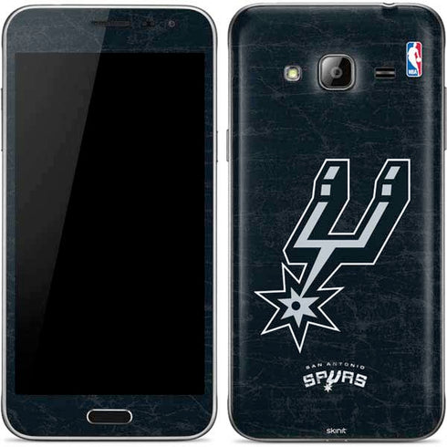 NBA San Antonio Spurs Secondary Logo Galaxy J3 Skin