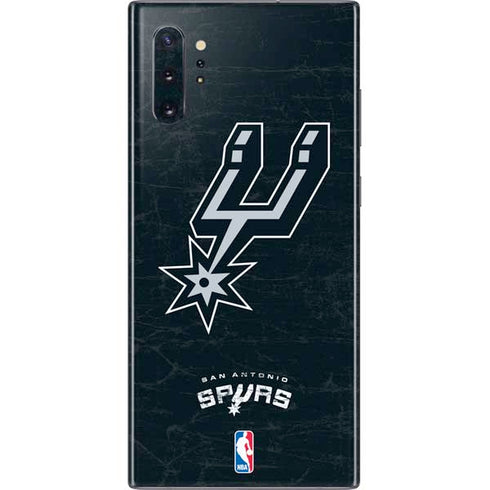 NBA San Antonio Spurs Secondary Logo Galaxy Note 10 Plus Skin