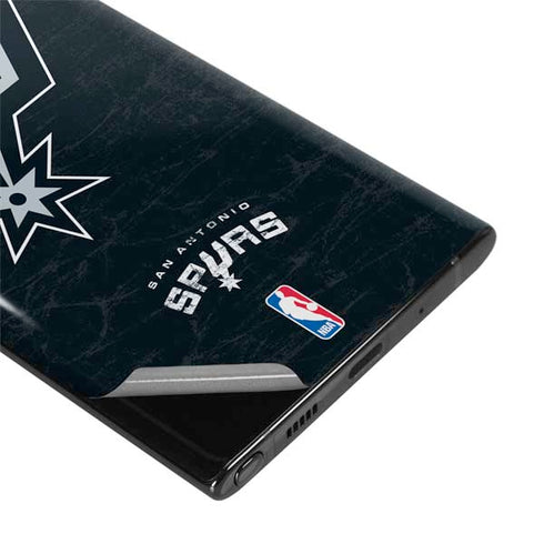 NBA San Antonio Spurs Secondary Logo Galaxy Note 10 Plus Skin