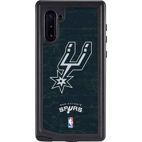 NBA San Antonio Spurs Secondary Logo Galaxy Note 10 Waterproof Case