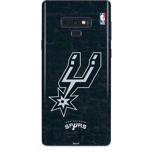 NBA San Antonio Spurs Secondary Logo Galaxy Note 9 Skin