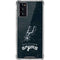 NBA San Antonio Spurs Secondary Logo Galaxy Note20 5G Clear Case