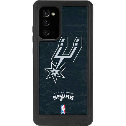 NBA San Antonio Spurs Secondary Logo Galaxy Note20 5G Waterproof Case