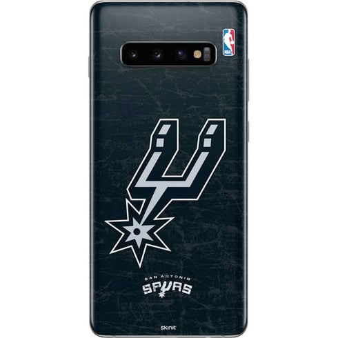 NBA San Antonio Spurs Secondary Logo Galaxy S10 Plus Skin