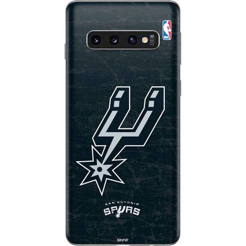 NBA San Antonio Spurs Secondary Logo Galaxy S10 Skin