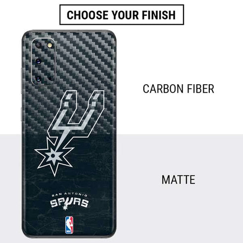 NBA San Antonio Spurs Secondary Logo Galaxy S20 Skin