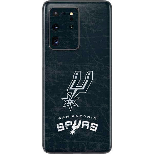NBA San Antonio Spurs Secondary Logo Galaxy S20 Ultra 5G Skin