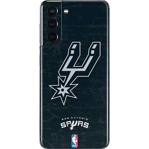 NBA San Antonio Spurs Secondary Logo Galaxy S21 5G Skin