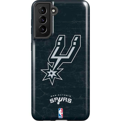 NBA San Antonio Spurs Secondary Logo Galaxy S21 FE Pro Case
