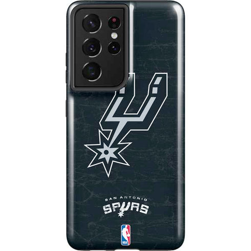 NBA San Antonio Spurs Secondary Logo Galaxy S21 Ultra 5G Pro Case