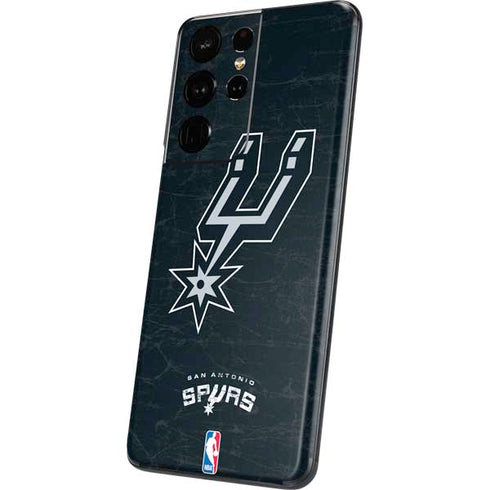 NBA San Antonio Spurs Secondary Logo Galaxy S21 Ultra 5G Skin