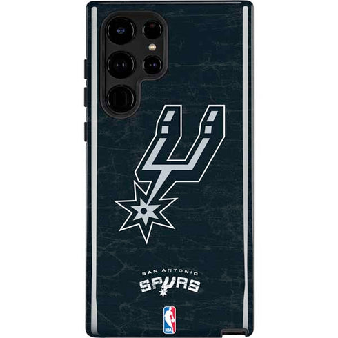 NBA San Antonio Spurs Secondary Logo Galaxy S22 Ultra Pro Case