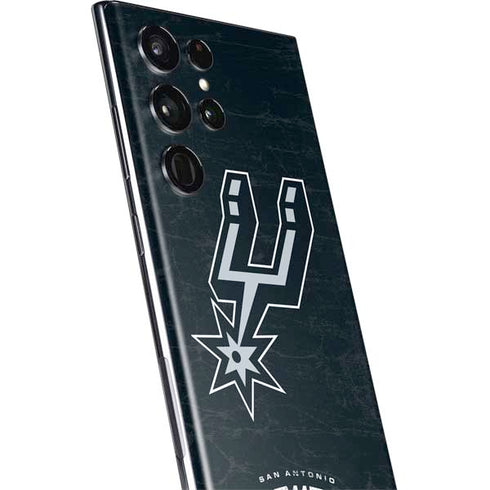 NBA San Antonio Spurs Secondary Logo Galaxy S22 Ultra Skin