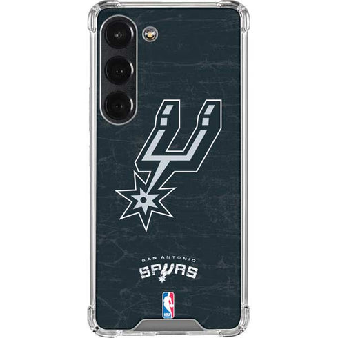 NBA San Antonio Spurs Secondary Logo Galaxy S23 Clear Case