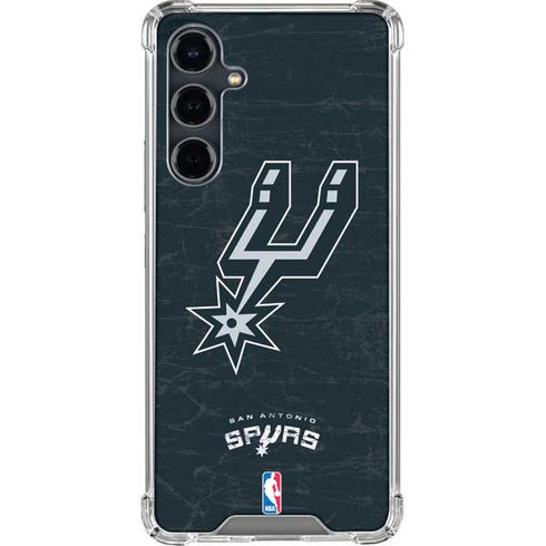 NBA San Antonio Spurs Secondary Logo Galaxy S23 FE Clear Case