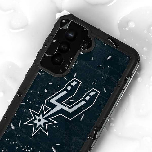 NBA San Antonio Spurs Secondary Logo Galaxy S23 Plus Waterproof Case