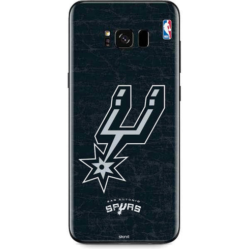 NBA San Antonio Spurs Secondary Logo Galaxy S8 Plus Skin