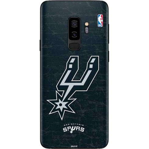 NBA San Antonio Spurs Secondary Logo Galaxy S9 Plus Skin