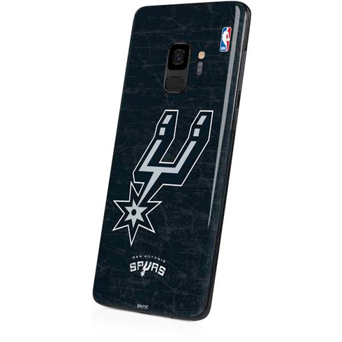 NBA San Antonio Spurs Secondary Logo Galaxy S9 Skin