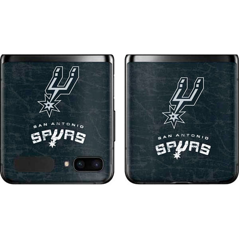 NBA San Antonio Spurs Secondary Logo Galaxy Z Flip Skin