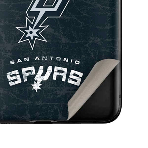 NBA San Antonio Spurs Secondary Logo Galaxy Z Flip Skin