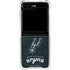 NBA San Antonio Spurs Secondary Logo Galaxy Z Flip5 5G Clear Case