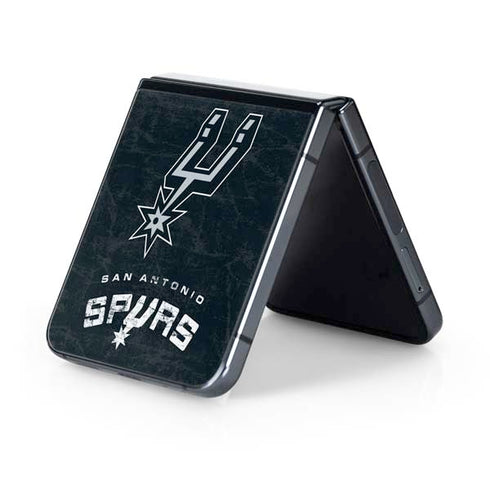 NBA San Antonio Spurs Secondary Logo Galaxy Z Flip5 5G Skin