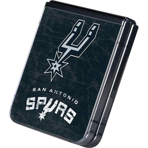 NBA San Antonio Spurs Secondary Logo Galaxy Z Flip5 5G Skin