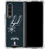 NBA San Antonio Spurs Secondary Logo Galaxy Z Fold4 5G Clear Case