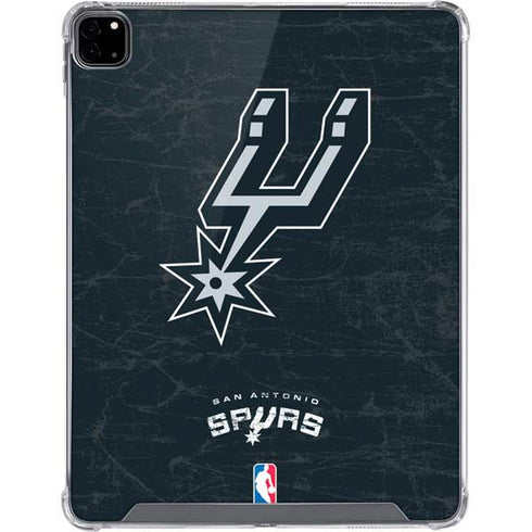 NBA San Antonio Spurs Secondary Logo iPad Pro 12.9in (2020) Clear Case
