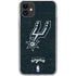 NBA San Antonio Spurs Secondary Logo iPhone 11 Clear Case
