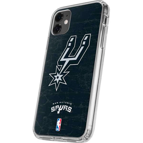 NBA San Antonio Spurs Secondary Logo iPhone 11 Clear Case