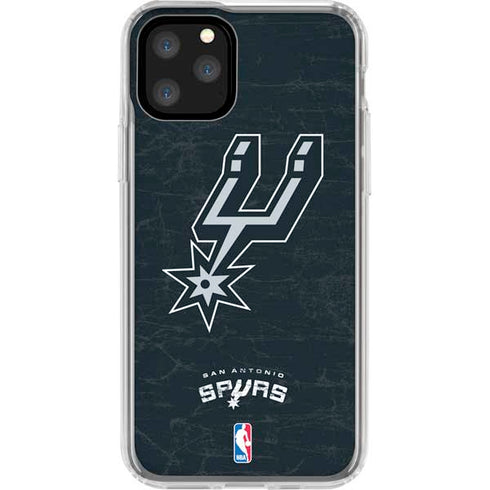 NBA San Antonio Spurs Secondary Logo iPhone 11 Pro Clear Case