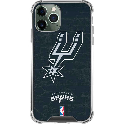 NBA San Antonio Spurs Secondary Logo iPhone 11 Pro Max Clear Case