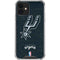 NBA San Antonio Spurs Secondary Logo iPhone 12 Clear Case