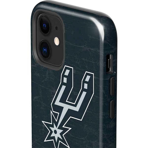 NBA San Antonio Spurs Secondary Logo iPhone 12 Impact Case