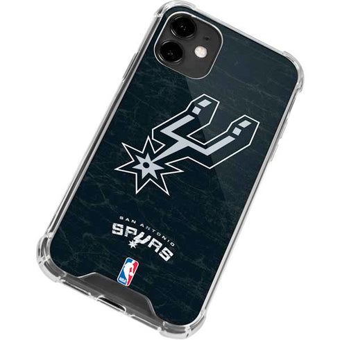 NBA San Antonio Spurs Secondary Logo iPhone 12 Mini Clear Case