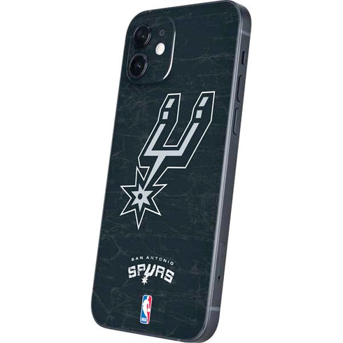 NBA San Antonio Spurs Secondary Logo iPhone 12 Mini Skin