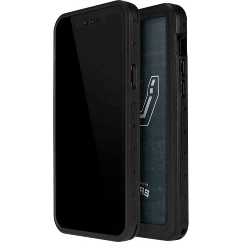 NBA San Antonio Spurs Secondary Logo iPhone 12 Pro Waterproof Case