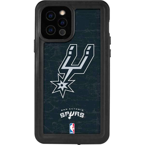 NBA San Antonio Spurs Secondary Logo iPhone 12 Pro Waterproof Case