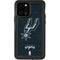 NBA San Antonio Spurs Secondary Logo iPhone 12 Pro Waterproof Case