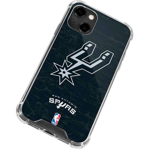 NBA San Antonio Spurs Secondary Logo iPhone 13 Clear Case